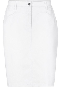 BPC ELEGANCKA SPÓDNICA JEANSOWA W PROSTYM FASONIE QZS 44