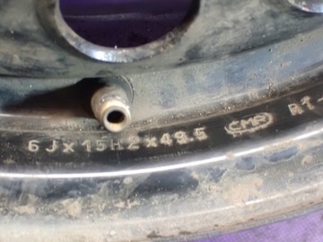 DISK OCELOVÝ ALFA ROMEO OE 6.0" X 15" 4X98 ET 49,5