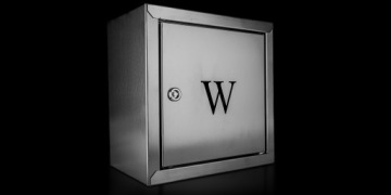 Шкаф-шкаф WATER Valve 25x25x15 см, НЕРЖАВЕЮЩАЯ