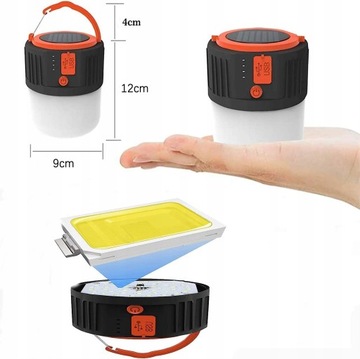 ТУРИСТИЧЕСКИЙ ФОНАРЬ, КЕМПИНГОВЫЙ ФАКЕЛ, LED POWERBANK