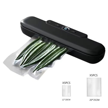ZGRZEWARKA PRÓŻNIOWA DO ŻYWNOŚCI PAKOWARKA O MOCY 120W + ZESTAW WORKÓW XXL
