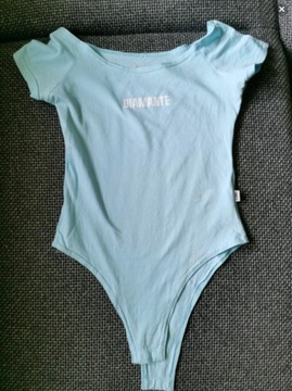 błękitne body diamante wear babyblue