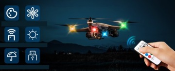 Беспроводные светодиодные стробоскопы Мощные 8 цветов USB 4 шт. с дистанционным управлением