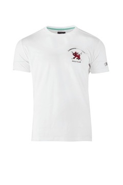 T-shirt LA MARTINA - biały, L