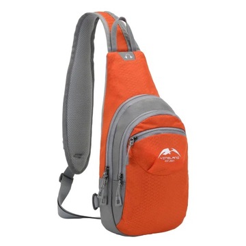 Спортивная нагрудная сумка для активного отдыха розового и красного цветов