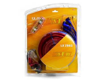 KABLE ZESTAW CAR AUDIO LX Z003