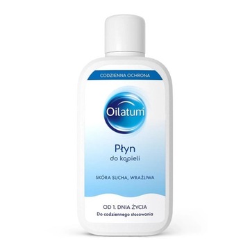 OILATUM Płyn do kąpieli 400 ml skóra sucha wrażliwa od 1 dnia życia