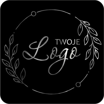 наклейки Этикетки с ЛОГОТИПОМ вашей компании 10 см 50 шт.