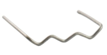 Zszywki do plastiku RS16 100 szt Płaskie mała fala 0,6mm Naprawa plastiku