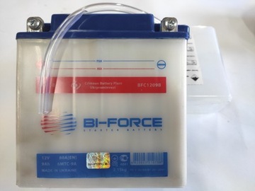 АККУМУЛЯТОР 12В 9Ач М-72 К-750 УРАЛ ДНЕПР BMW