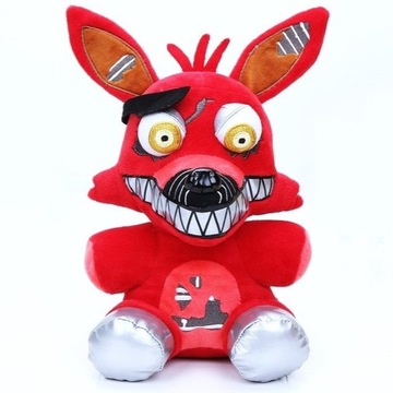 FNAF maskotka FIVE NIGHTS FREDDY Nightmare Foxy PLUSZAK przytulanka FOXY