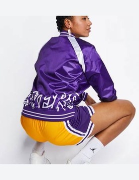 Kurtka damska Mitchell Ness Lakers Satin NBA R.M