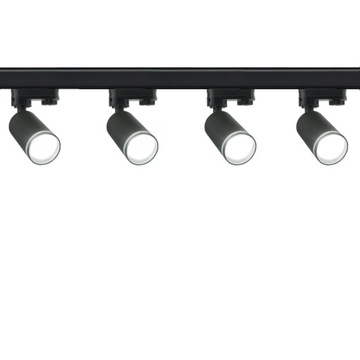 Zestaw Lamp Szynowych RING 4x GU10 LED 3 Fazowy