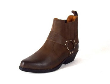 МУЖСКИЕ КОВБОЙСКИЕ БОТИНКИ CHOPER HARLEY RACE BOOTS KG1