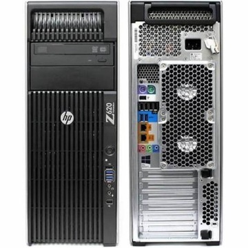 Komputer Tower HP Z620 2x XEON E5-2640 16GB 256SSD WIN10 Quadro K2000 2GB
