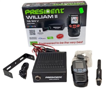 CB Radio President William II 2 беспроводной микрофон РАЗЪЕМ