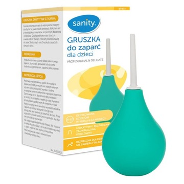 SANITY GRUSZKA DO ZAPARĆ Z KANKĄ 6-12 miesięcy NR5