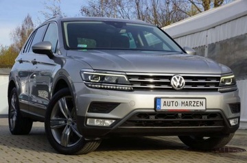 Volkswagen Tiguan I SUV Facelifting 2.0 TDI BlueMotion Technology 150KM 2016 Volkswagen Tiguan 2.0 TDI CR 150 KM, 4x4, Navi, Kamera360, Virtual, Panora