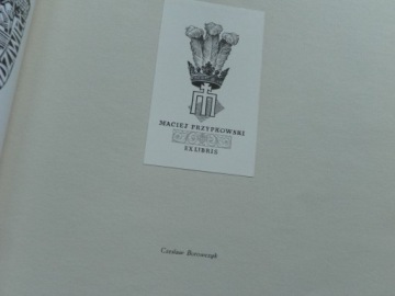 1969 HET EXLIBRIS В ПОЛЬШЕ ЦЕЦИЛИЯ ДУНИН-ГОРКОВИЧ ГАНРАТ