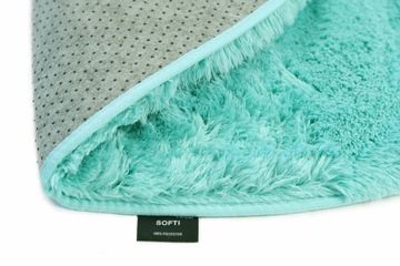 ДЕТСКИЙ КОВЕР БИРЮЗОВЫЙ ПЛЮШ SOFTI PLUSH 140X200см