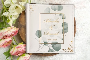 СВАДЕБНЫЙ АЛЬБОМ 100 СТРАНИЦ ВСТАВЛЕННЫХ ФОТОГРАФИЙ ВАШЕ ИМЯ