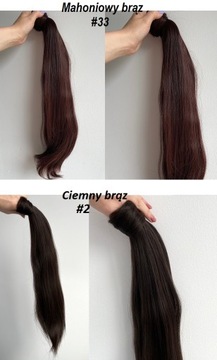 Прикрепленный ХВОСТ, 60 см, как натуральный, ПОЛНОСТЬЮ МАТОВЫЙ! Цвета