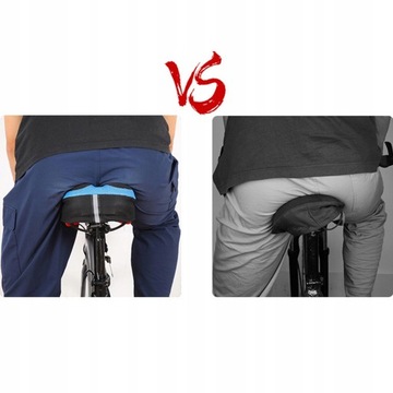 Силиконовое велосипедное сиденье облегчает езду типа B,