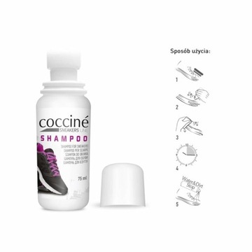 COCCINE SNEAKERS LINE 75ml SZAMPON UNIWERSALNY DO CZYSZCZENIA BUTÓW