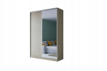 SZAFA IDA 170 x 248 LINIA ROYAL - SONOMA + LUSTRO