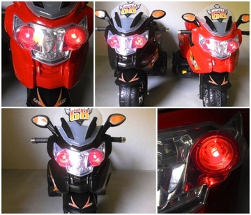 БОЛЬШОЙ Детский мотоцикл М3 с аккумулятором