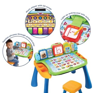 Стол для занятий VTech Touch and Learn — детский музыкальный стол с буквами и телефоном