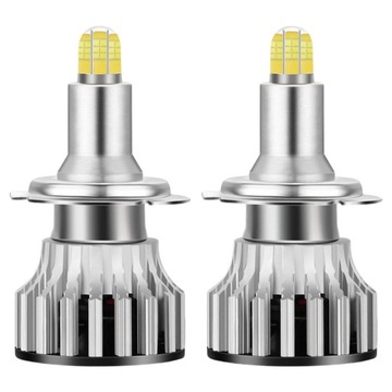 2 sztuki Auto reflektor samochodowy LED światło przeciwmgielne LED lampa wysoka/martwa wiązka Csp 9006