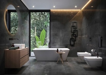 Декоративный комнатный радиатор, черная структура, 111x42