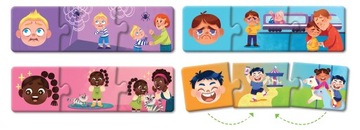 Puzzle malucha. Emocje