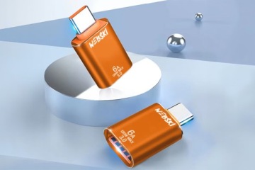 АДАПТЕР OTG WEBSKI АДАПТЕР USB-C TYPE-C USB-A 6A ПЕРЕДАЧА ДАННЫХ 120 Вт