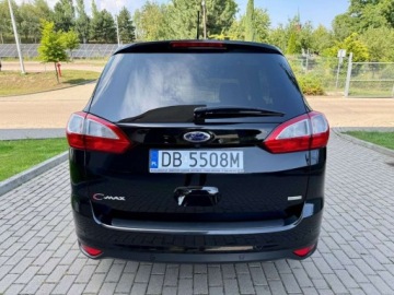 Ford C-MAX II Grand C-MAX Facelifting 1.5 EcoBoost 150KM 2018 Ford Grand C-MAX LEDNaviEl.KlapaAsystent ParkowaniaPakiet ZimowyNowy Rozrz, zdjęcie 28