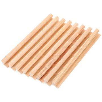 ENGLISH ALPHABET BASE PLAYSET ACCESSORIES WOODEN DOMINO RACKS