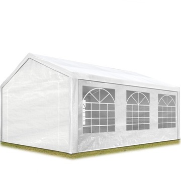 3x6 m Namiot imprezowy, PE 350 N, biały