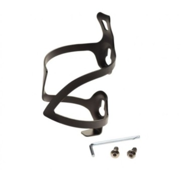 KOSZYK NA BIDON ROWEROWY UCHWYT ALU CZARNY