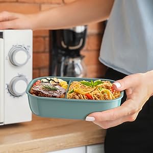 Ланч-бокс с отделениями SOLID Lunch Box