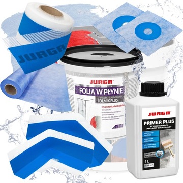 Narożnik Wewnętrzny z Dwustronnym Elastomerem Hydroizolacja TAPEMIX JURGA