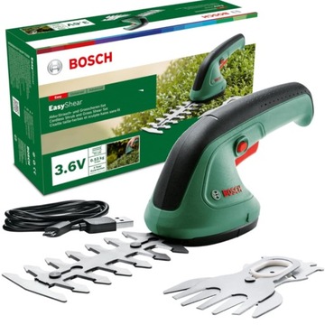 MOCNE NOŻYCE OGRODOWE BOSCH EASY SHEAR SEKATOR DO OGRODU TRAWY ŻYWOPŁOTU