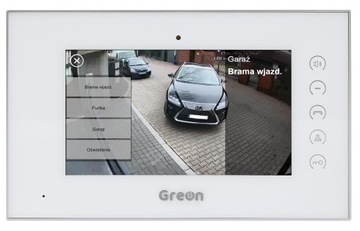 Видеодомофон скрытого монтажа Greon IP Tuya SMART, фото, видео, 8 камер, считыватель, ворота