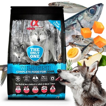 Alpha Spirit WILD FISH 85% FISH полнорационный СУХОЙ корм для собак 12кг