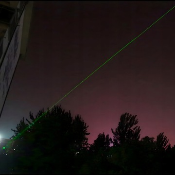 MOCNY WSKAŹNIK LASEROWY LASER POINTER ZIELONY 90KM