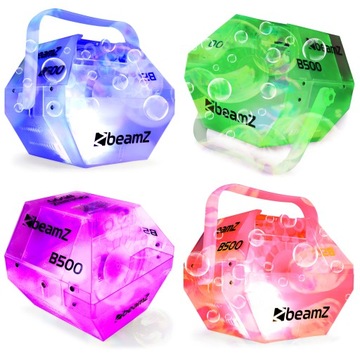 Машина для изготовления мыльных пузырей BeamZ B500 со светодиодной RGB подсветкой