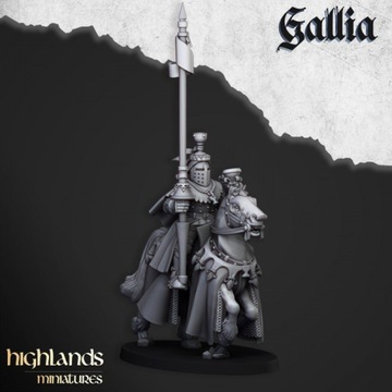 Royal Knights of Gallia Highlands Miniatures x1