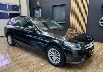 Mercedes Klasa C W205 Kombi 200 BlueTEC 136KM 2015 Mercedes-Benz Klasa C 200d MANUAL gwarancja bezwypadkowy SKORA 1.6, zdjęcie 4
