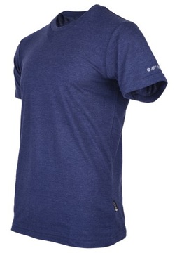 Koszulka Męska HI-TEC PLAIN T-Shirt Podkoszulek Limitowana Bawełniana L