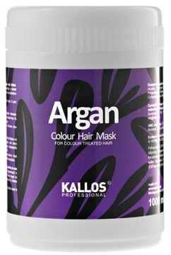 KALLOS ARGAN MASKA DO WŁOSÓW FARBOWANYCH 1000ML